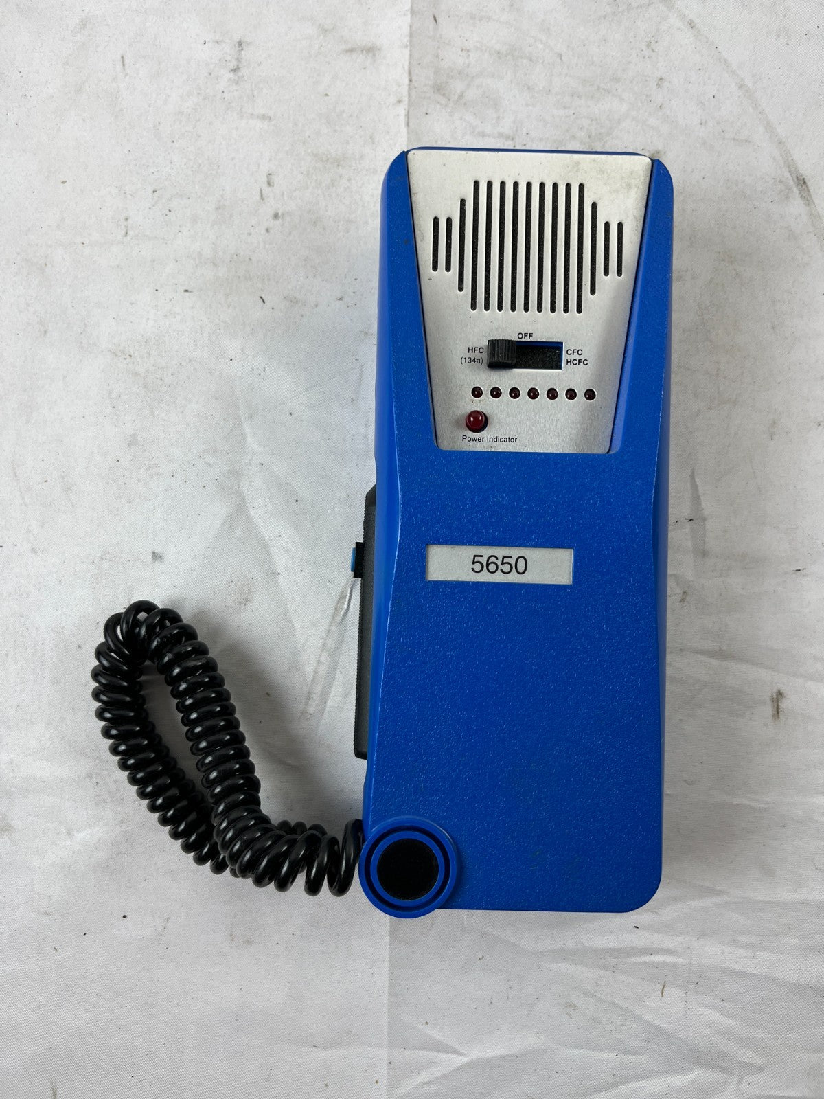 Refco 5650 Refrigerant Leak Detector Halogen CFC HCFC HFC w/ Case Used Spare