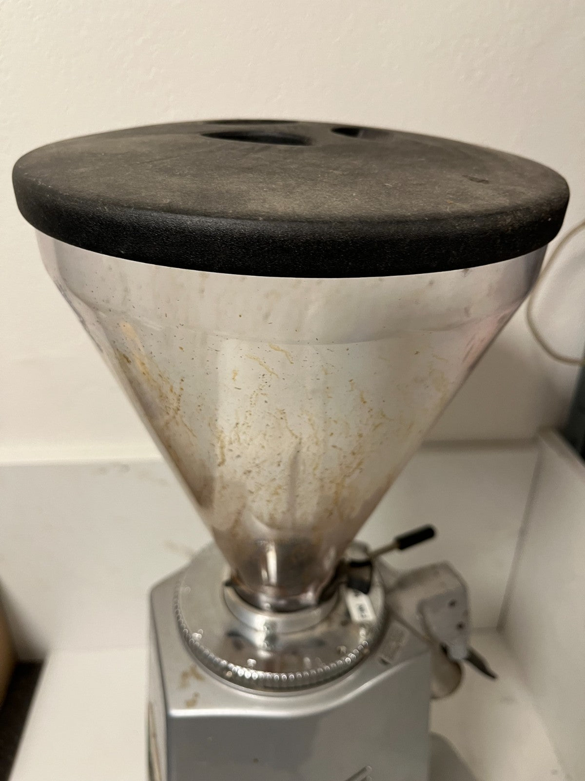 Mazzer Major DR Coffee Grinder 650W, Made in Italy, Serial 0328702, Used Working