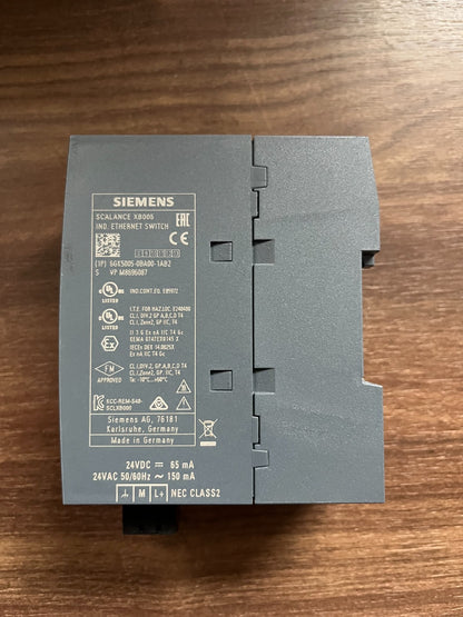 Siemens Scalance XB005 6GK5005-0BA00-1AB2 5-Port Industrial Ethernet Switch