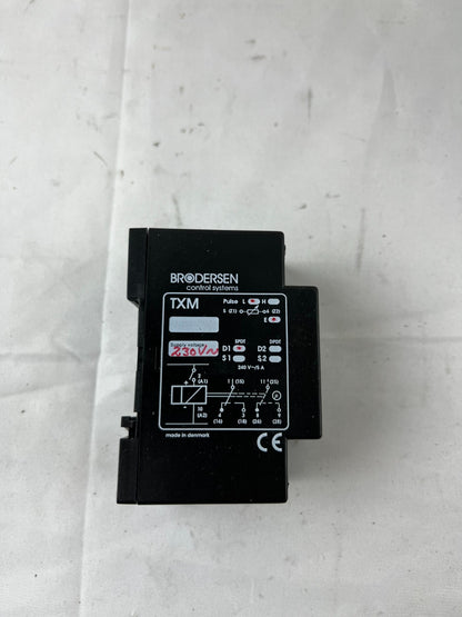 Brodersen UNIC TXM Timer Relay Module 230V AC Multifunction DIN Rail Used