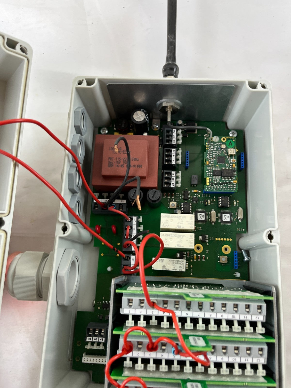 JAY Electronique UDR0CB00-111 Radio Receiver 433MHz IP65 Crane Control Untested