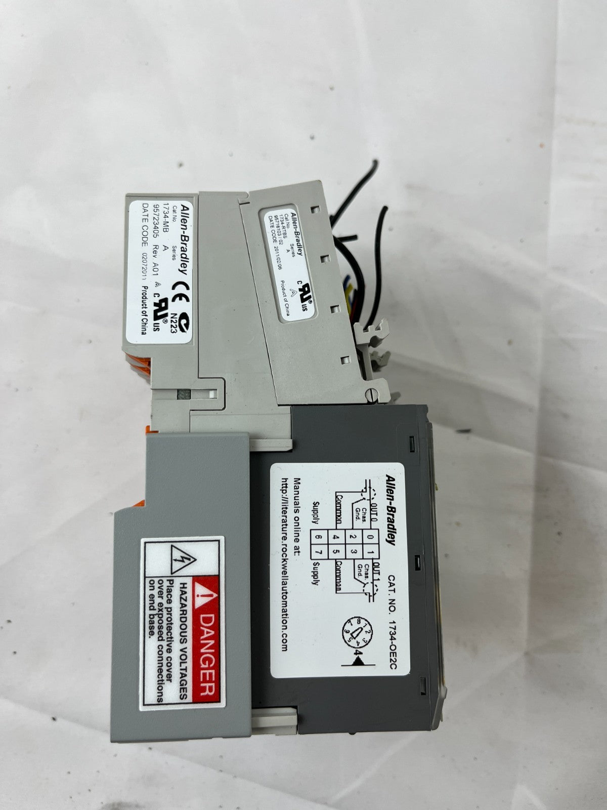 Allen-Bradley 1734 Point I/O DeviceNet Analog I/O RTD Bundle Tested Working