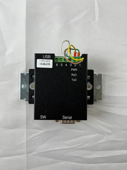 Titan SB-COMi-SI-M USB to Serial Industrial Converter DIN Rail Used Working