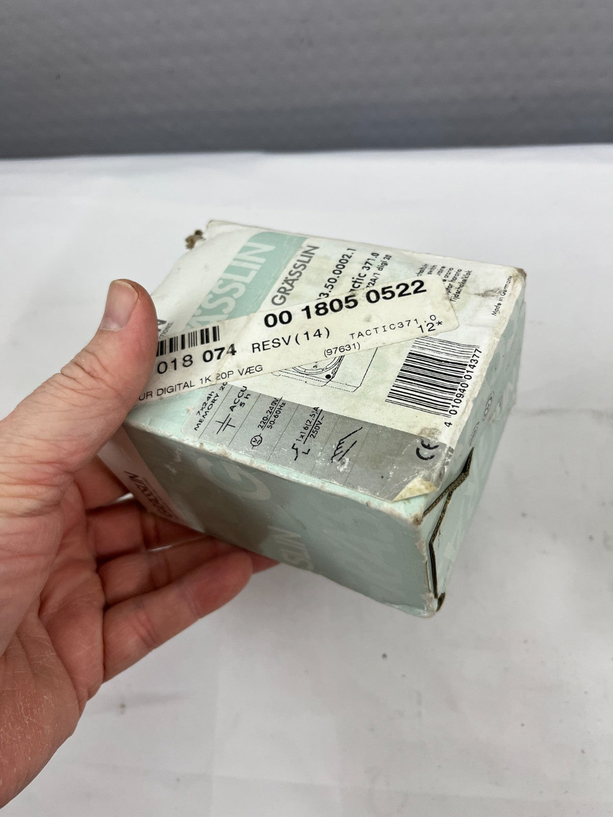 Grässlin MIL72A/1-DIGI20 Digital Timer 230V 20 Memory 220-240V DIN Rail New
