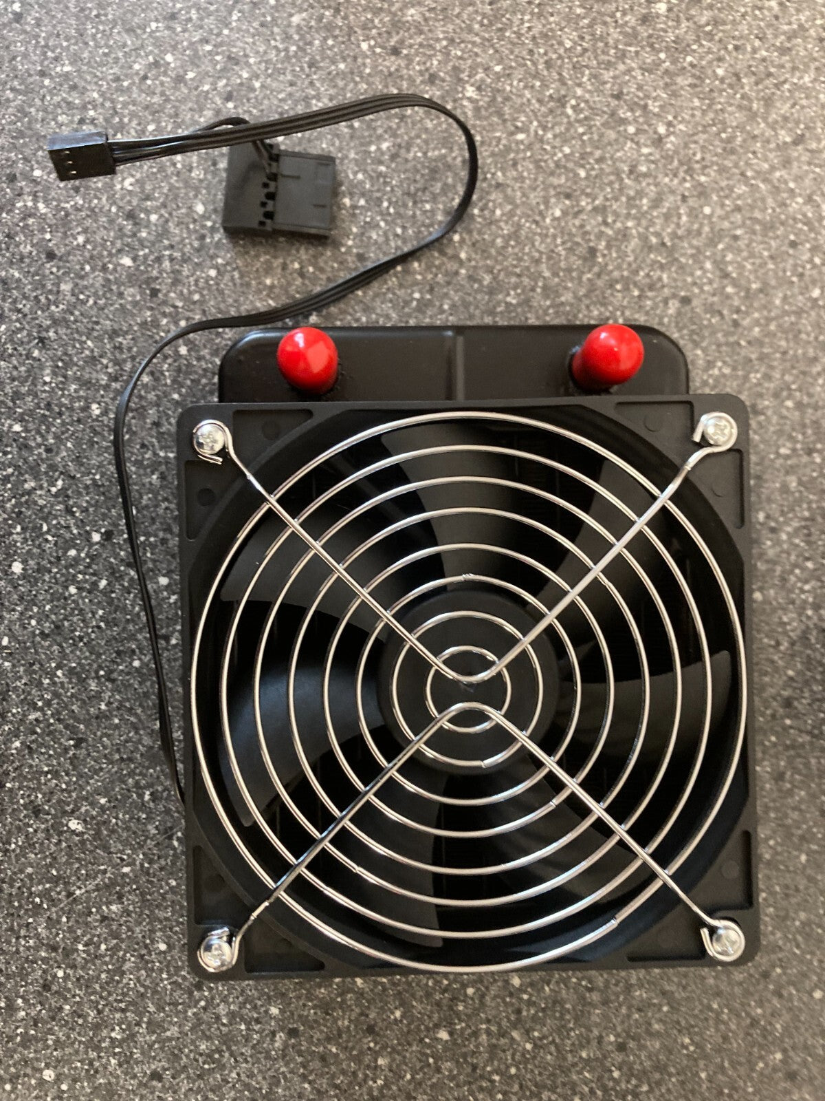 New External Radiator Cooling Fan with Protective Grill - Model I438323