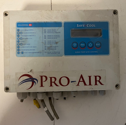 Pro-Air Safe Cool Industrial Climate Control Unit - Logic Temp & RH Controller