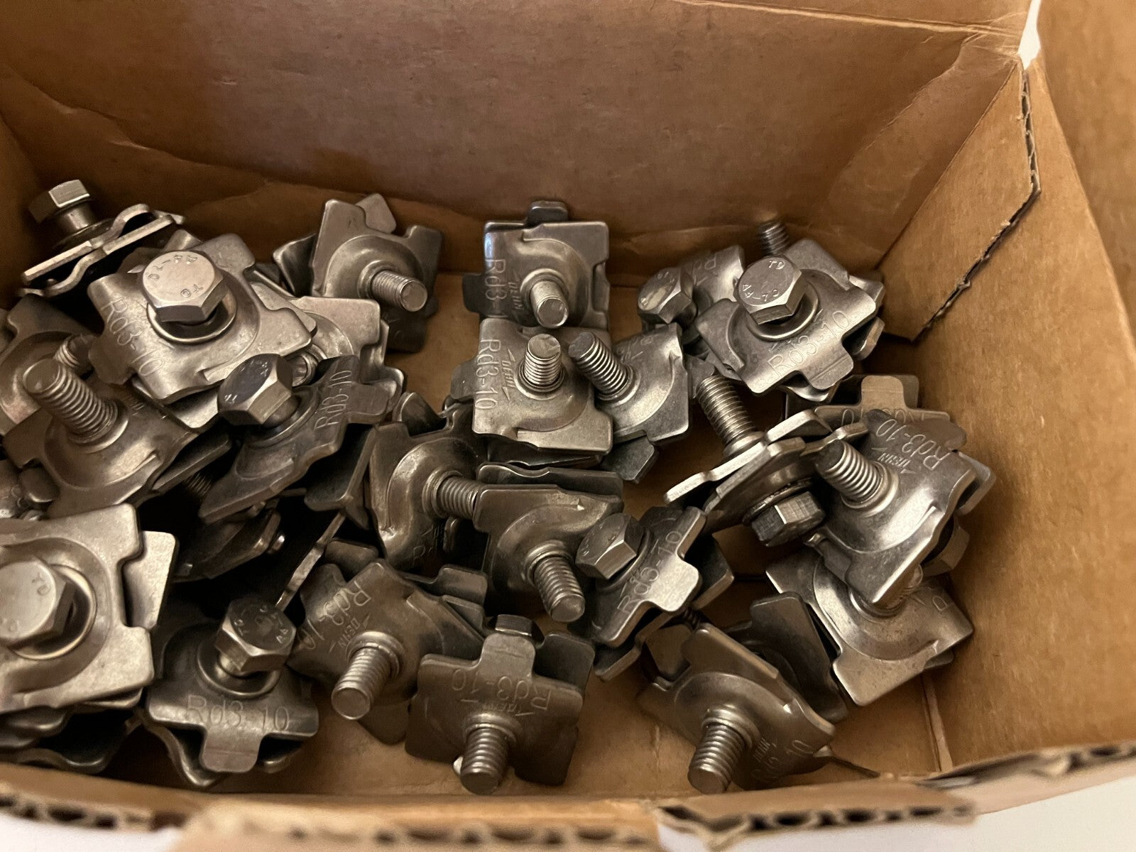 +25 DEHN 540271 MMV Clamps V4A Stainless  - Brand New Never Used