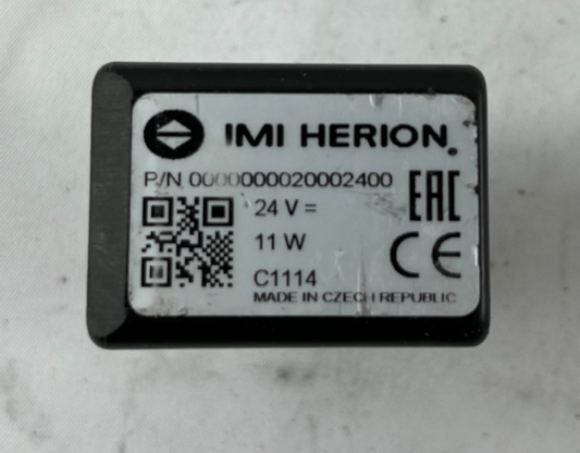 IMI Herion 0000000020002400 Solenoid Coil 24V DC 11W DIN IP65 NEW Czech Republic