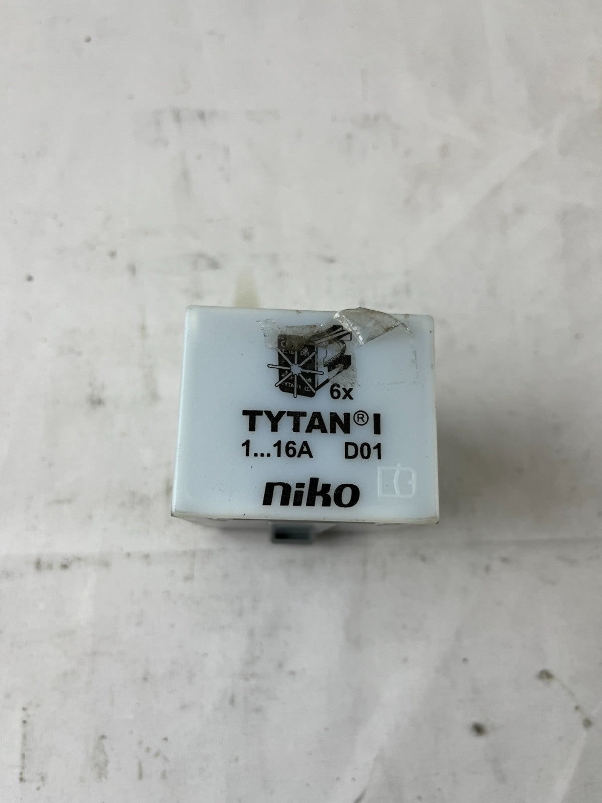 Niko Tytan I D01 Fuse Holder Insert 1-16A Module Industrial Spare New Unit