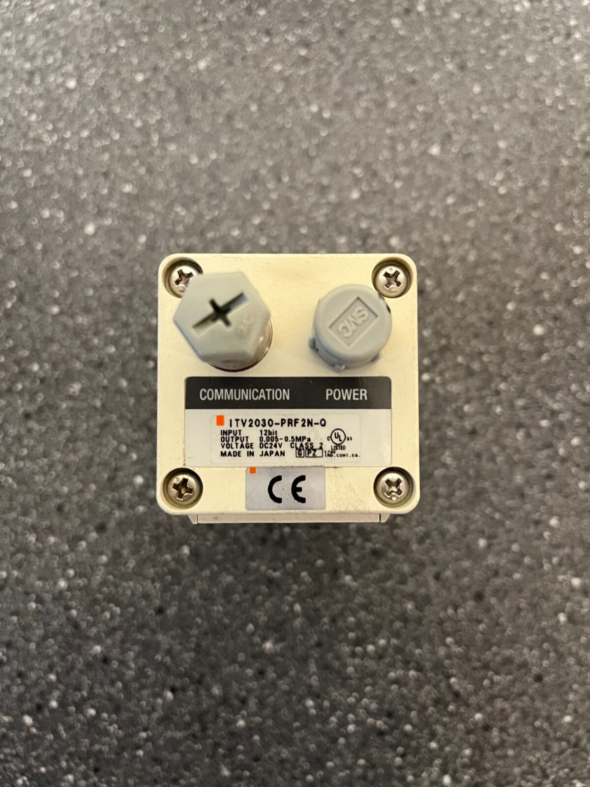 SMC ITV2030-PRF2N-0 Proportional Pressure Regulator PROFIBUS - Used, Working