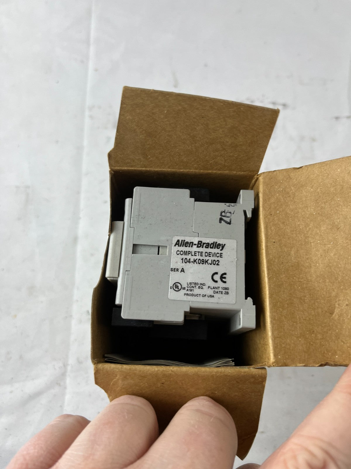 Allen-Bradley 104-K09KJ02 Miniature Reversing Contactor 9A 24V AC Coil New