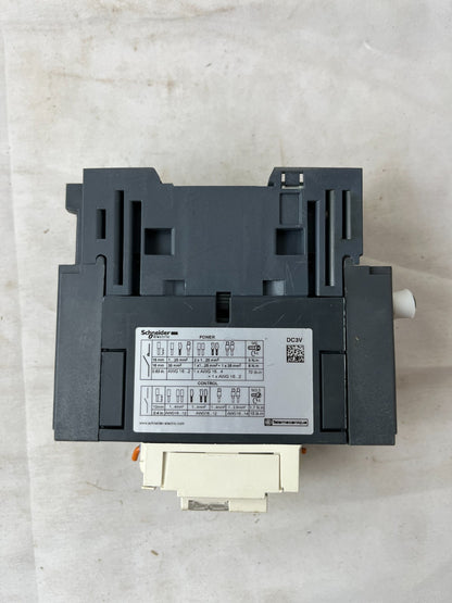 Schneider LC1D65A TeSys Contactor 80A 24V DC Coil Used Spare Unit