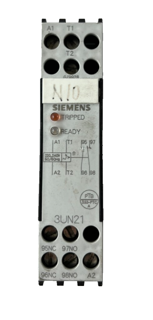 Siemens 3UN2100-0AN7 Thermistor Motor Protection Relay 220-240V Used Spare Unit
