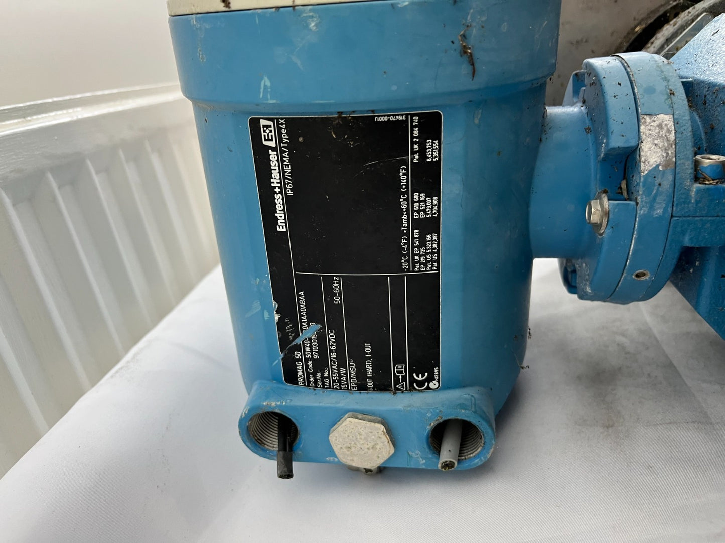 Endress+Hauser Promag W 50 Electromagnetic Flow Meter 50W40-UA0A1AA0ABAA DN40
