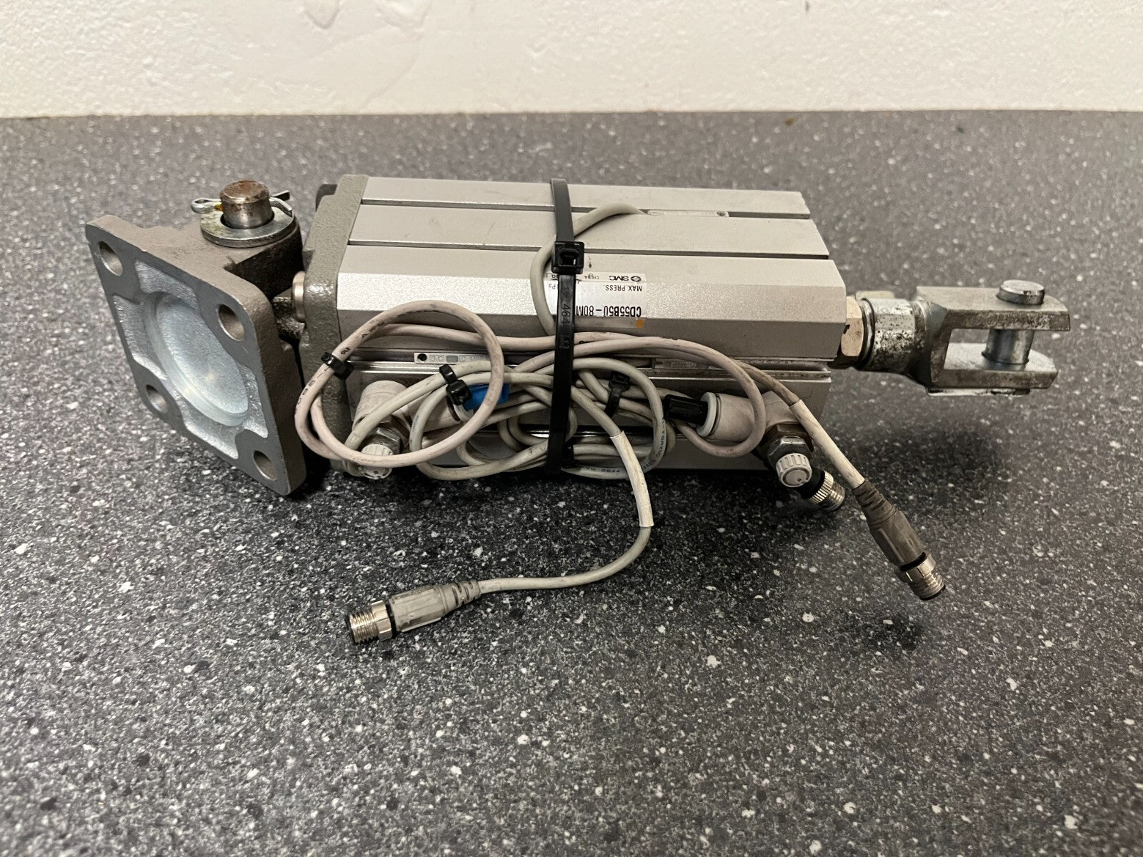 SMC Pneumatic Cylinder CD55B50-80M, Double Acting, 80mm Stroke, Tested & Working