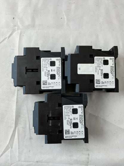 Siemens 3RT2024-1AC20 Contactor 24V Coil 3P SIRIUS Used Lot 3 Spare Units