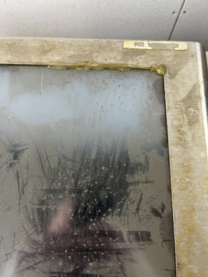 Marine HMI Touchscreen Display Panel Stainless Steel Outdoor Enclosure Used Unit