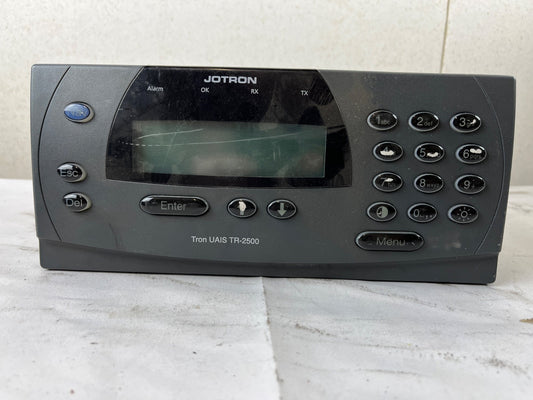 Jotron Tron UAIS TR-2500 AIS Transponder Shipborne Identification System Tested