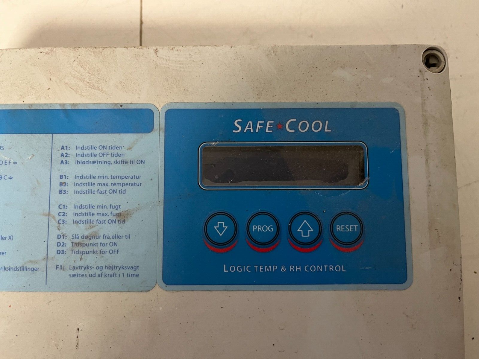 Pro-Air Safe Cool Industrial Climate Control Unit - Logic Temp & RH Controller