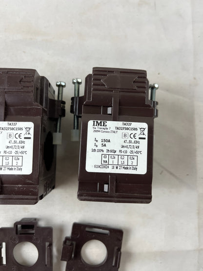 IME TA327 TA32750C150S Current Transformer 150/5A Class 0.2S Lot of 3 Used Spare