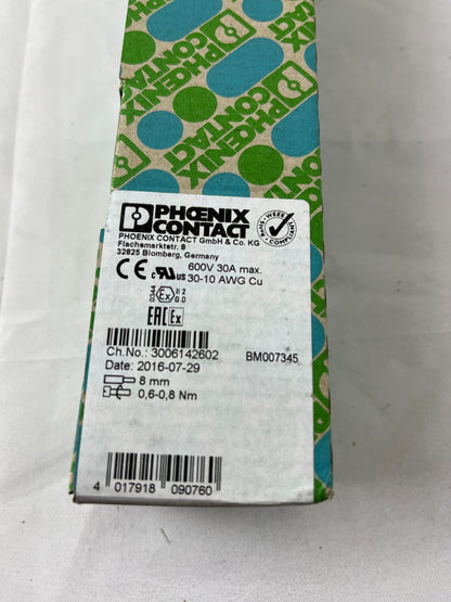 Phoenix Contact UK 5 N 3004362 Terminal Block Lot 50pcs New Germany