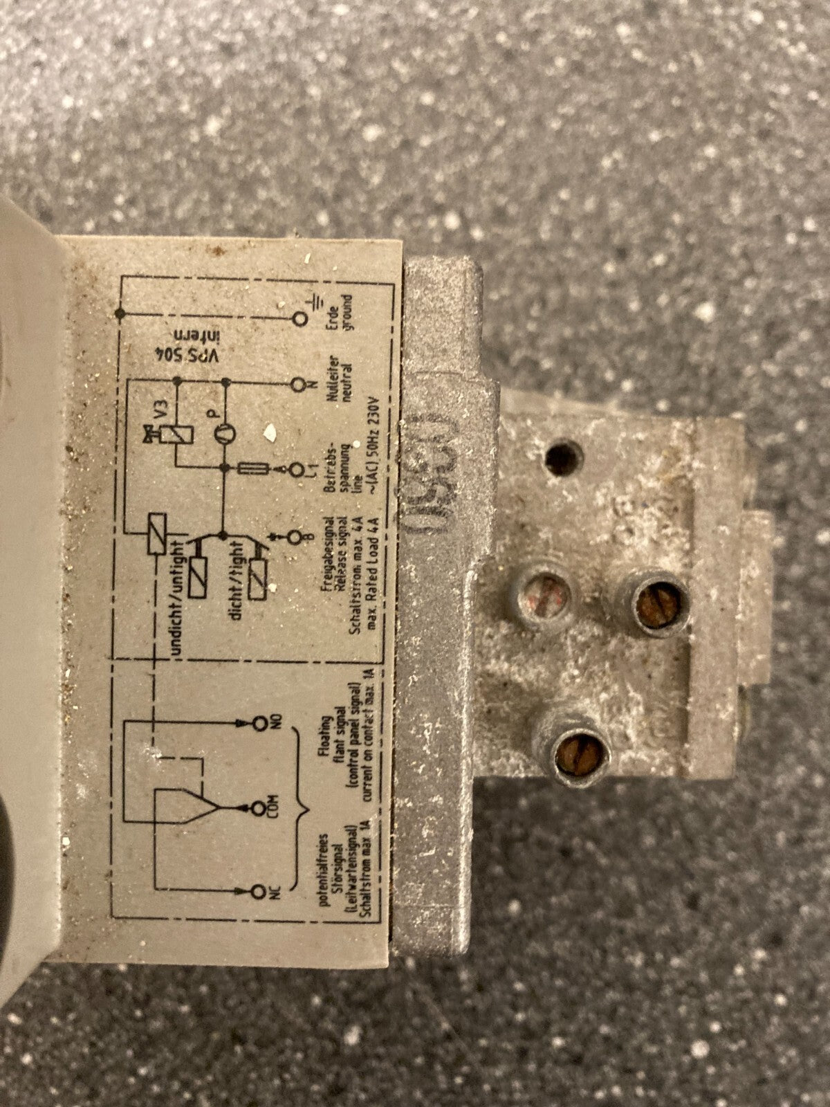 Old Dungs VPS 504 Gas Valve Proving System - 230/240V, 500 mbar, IP54, Germany