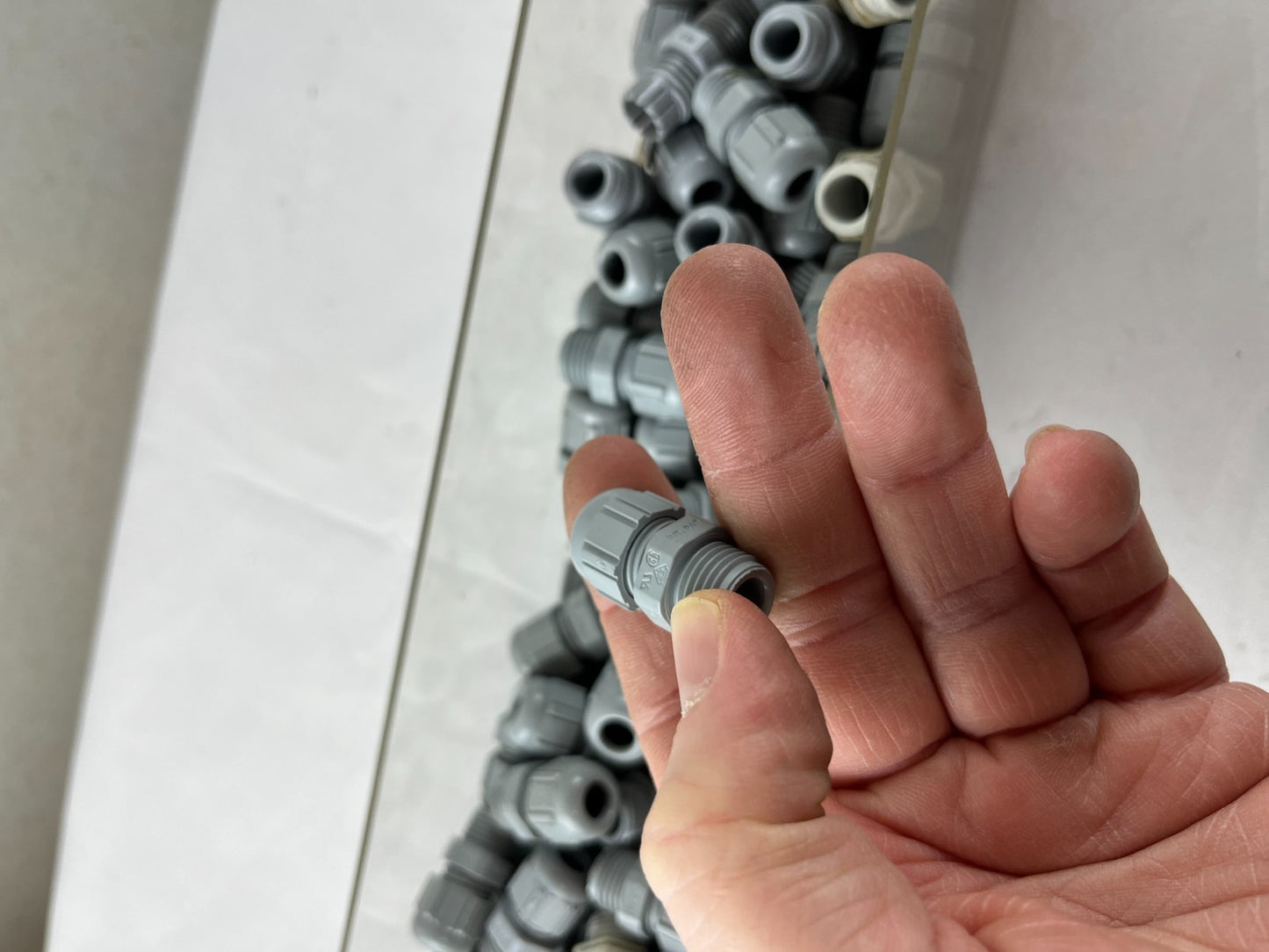 LAPP SKINTOP ST PG7 Cable Glands Polyamide Gray Lot Bundle Aprox 100 pcs Used