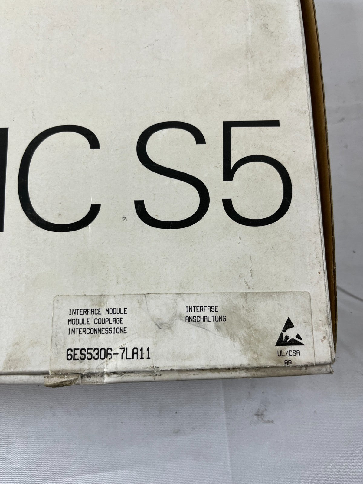 Siemens SIMATIC S5 IM306 Interface Module 6ES5306‑7LA11 Used Spare Part