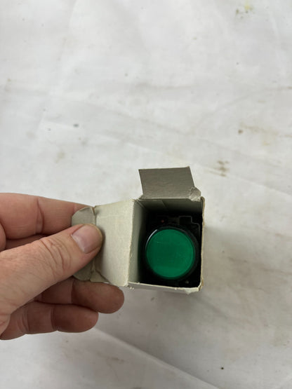 Telemecanique XB2 BV943 Green Pilot Light 220-240V AC New NOS France Spare Unit