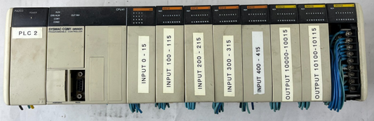 Omron CQM1 CPU41 PLC System PA203 ID212 OD212 Rack “PLC 2” Good Used