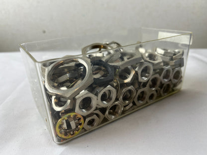 Sensor Mounting Hardware Lot Lock Nuts Washers M12 M18 M30 New Mixed Assortment