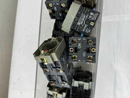 Mixed Lot Telemecanique ZB2-BE Contact Blocks NO NC 22mm Used Spare Parts