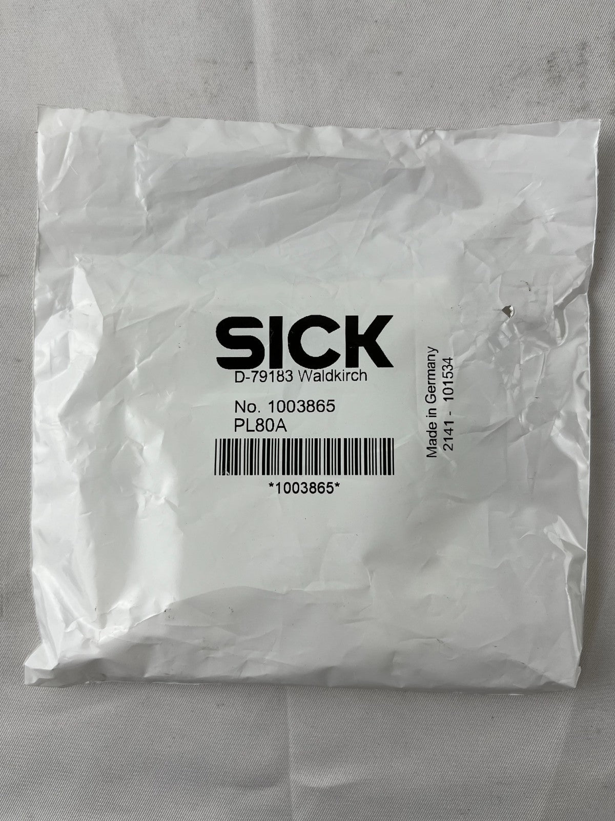 SICK PL80A Reflector NEW 80x80mm Square Photoelectric Sensor 1003865 Sealed