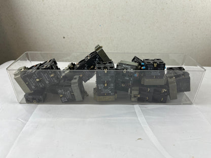 Mixed Lot Telemecanique ZB2-BE Contact Blocks NO NC 22mm Used Spare Parts
