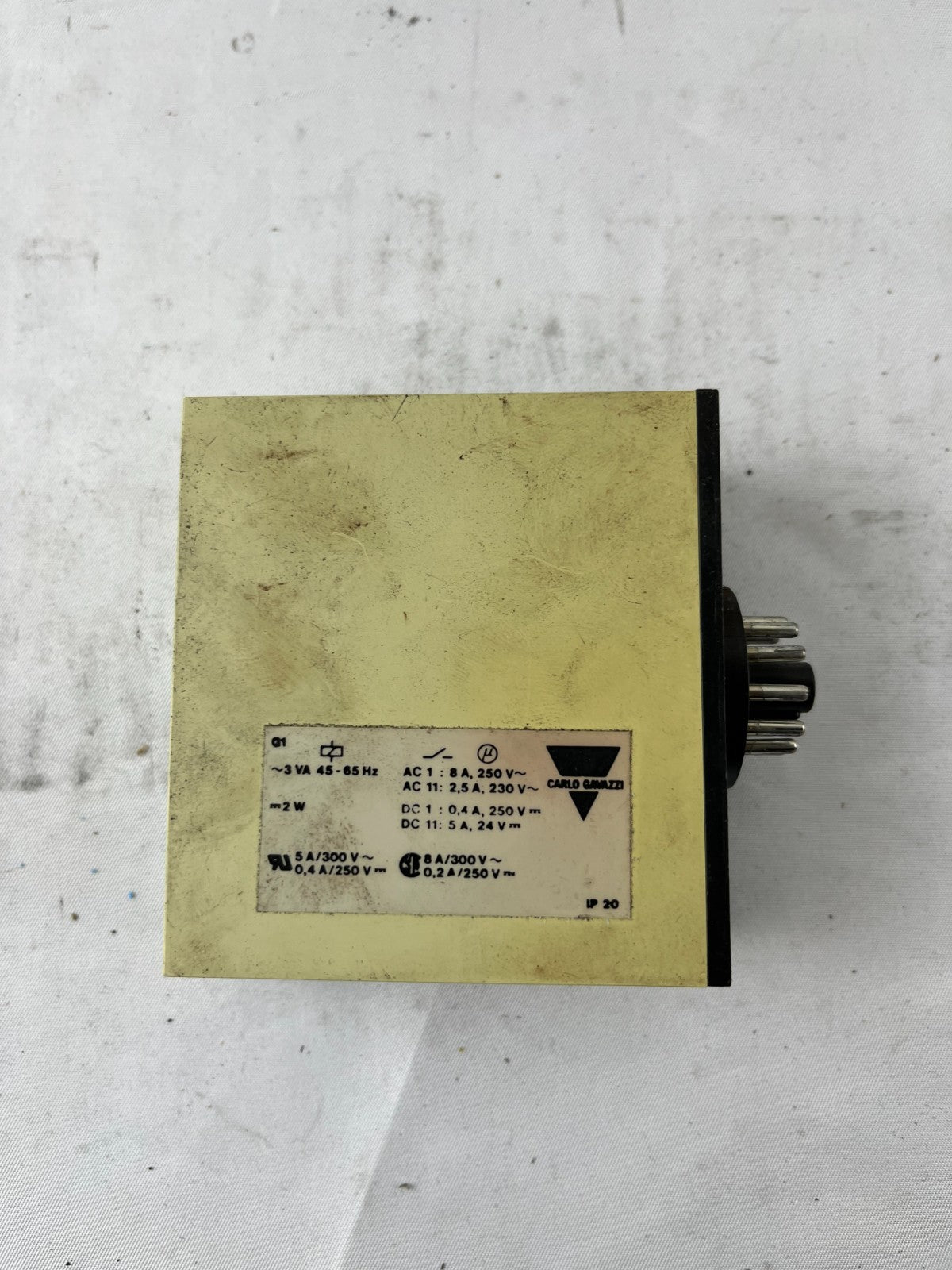 Carlo Gavazzi SC 215 230 One Shot Timer 230V 0.15–3s Used Denmark