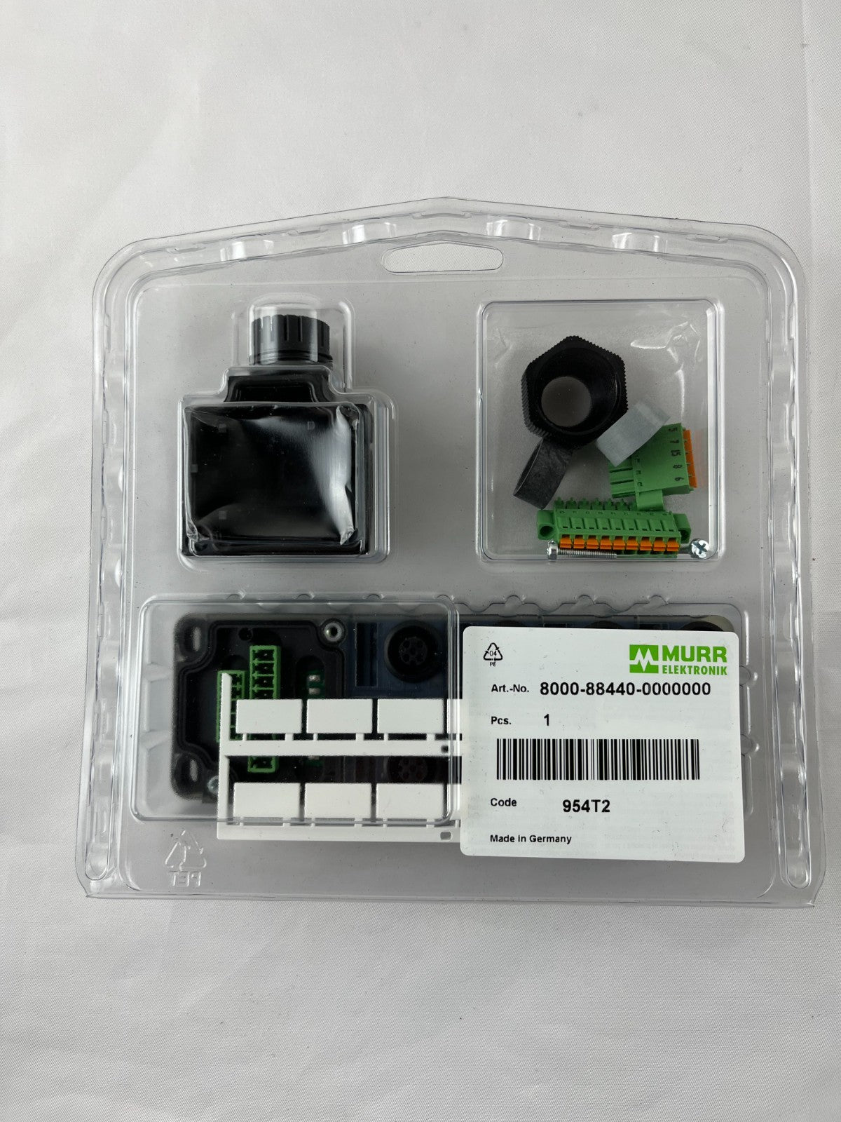 Murr Elektronik 8000-88440-0000000 Exact12 M12 Distribution Box 8×M12 4-Pin 24V