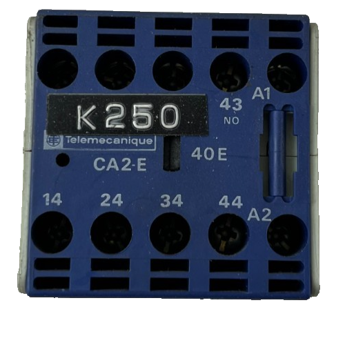 Telemecanique CA2-EN240 Auxiliary Contactor Relay 4NO 6A Used Spare Unit