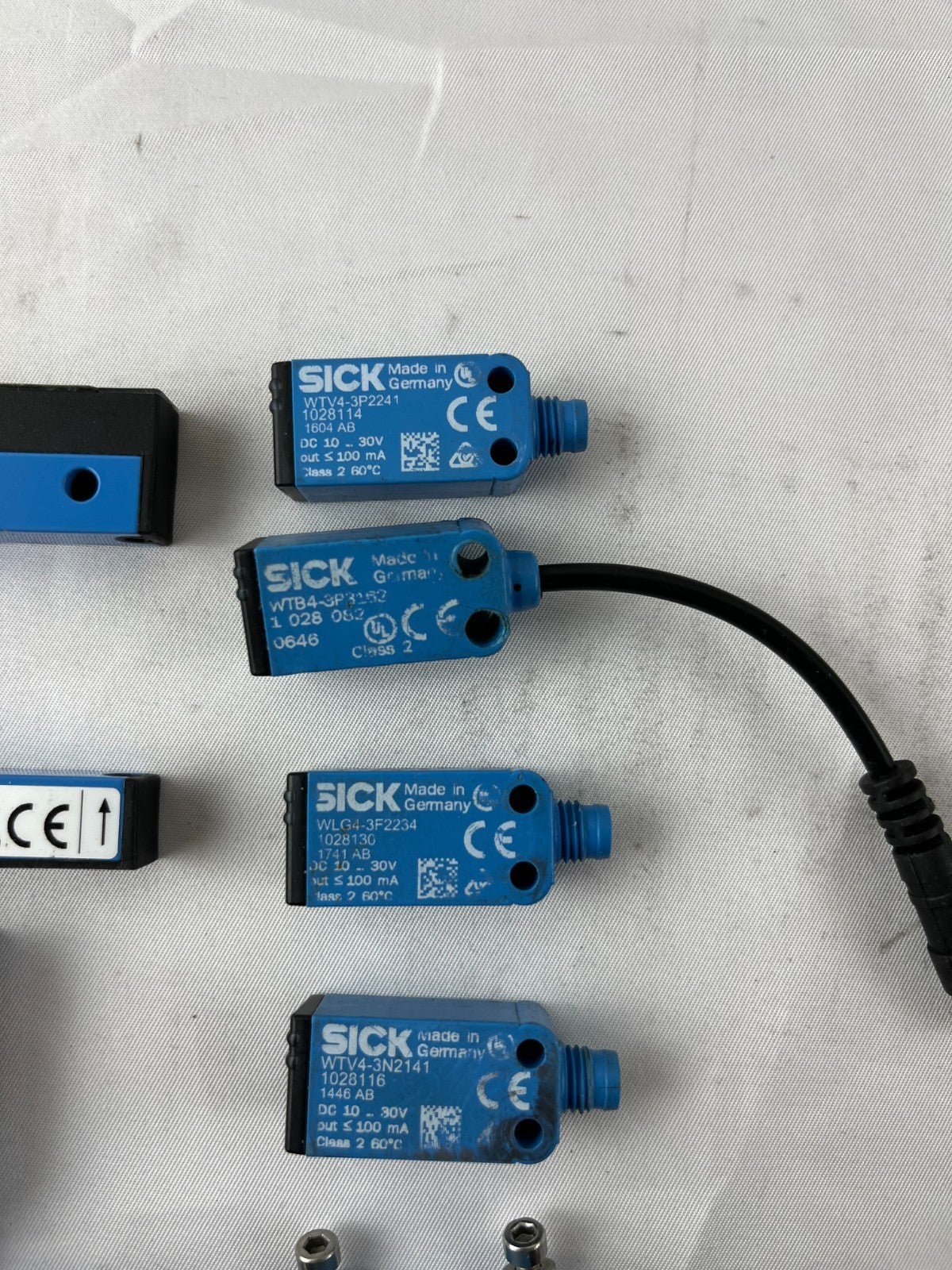 12x SICK Sensors USED Bundle WF30 WL9G WLG4 WTV4 WT4 Photoelectric Lot Germany