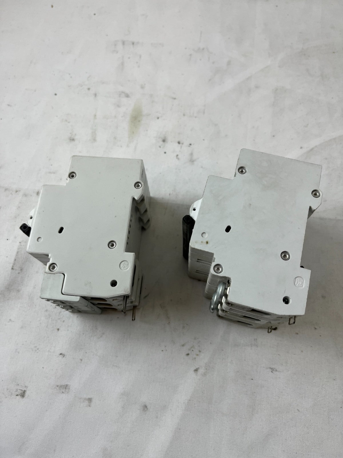 AEG Elfa E83 3P Circuit Breaker Lot U16A U63A 415V 2pcs Used Spare Units