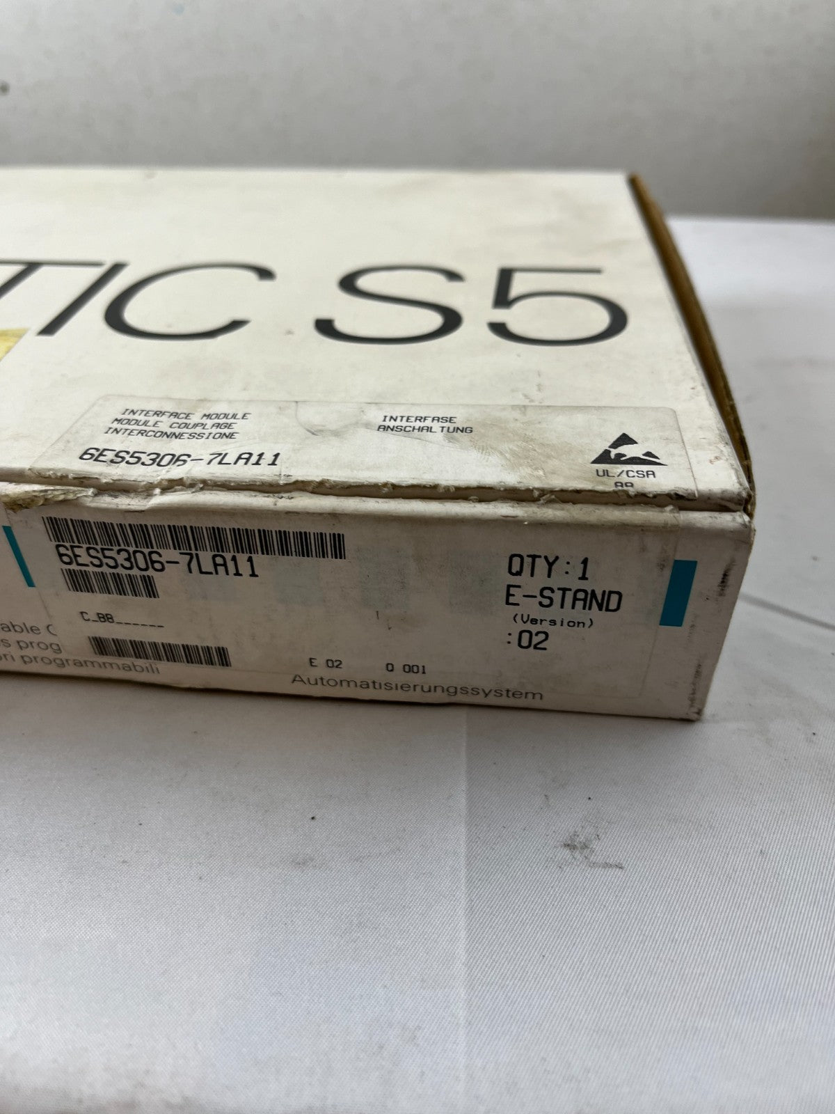Siemens SIMATIC S5 IM306 Interface Module 6ES5306‑7LA11 Used Spare Part