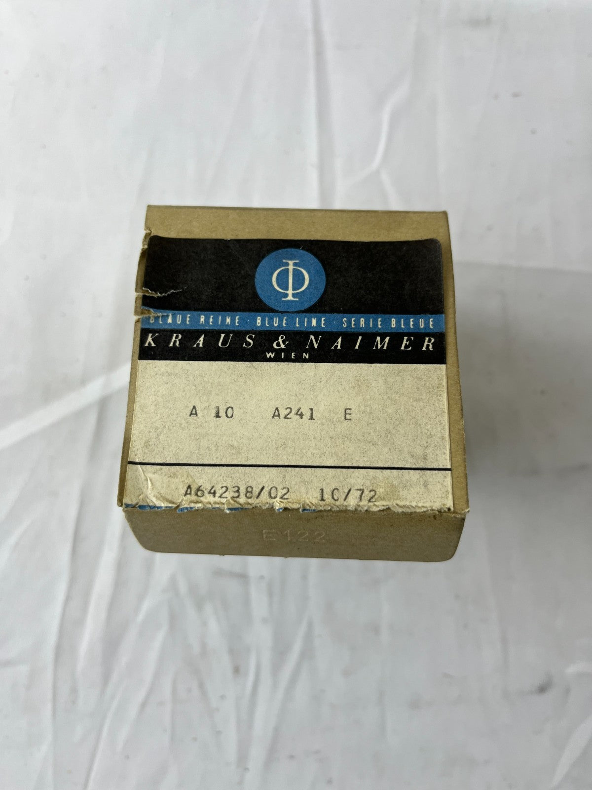 Kraus Naimer A10 A241 E Vintage 1972 Blue Line Cam Switch Austria NOS Boxed
