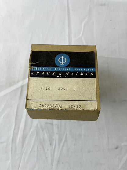 Kraus Naimer A10 A241 E Vintage 1972 Blue Line Cam Switch Austria NOS Boxed