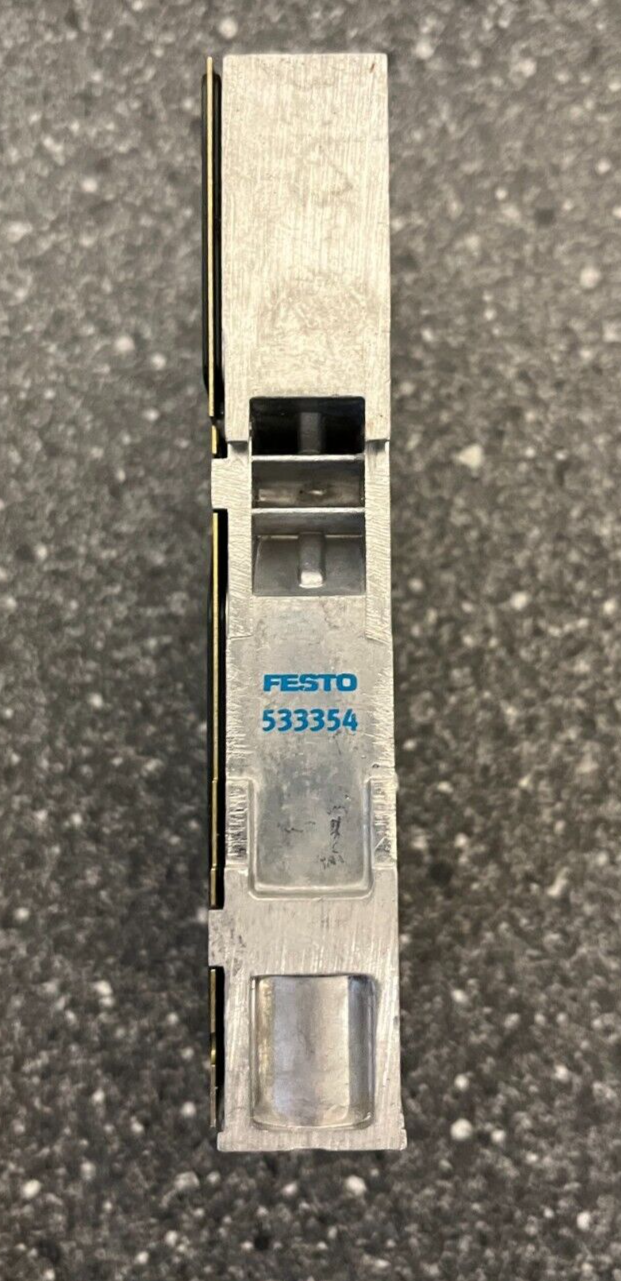 Festo 533354 Solenoid Valve Manifold Block - Used, Good Condition