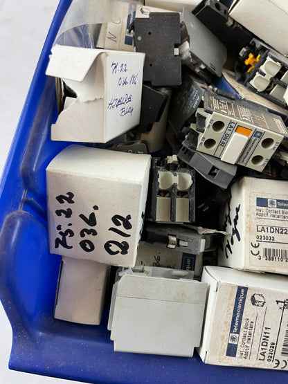 Telemecanique ABB Auxiliary Contact Blocks Mixed Lot LA1DN11 LA1DN02 CA5