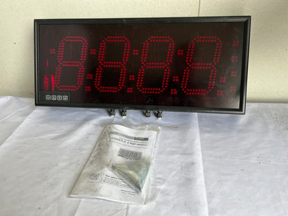 Vetec D1006/4-S2-RDLV-AC-2 Large LED Display ASCII Indicator Used Spare Unit