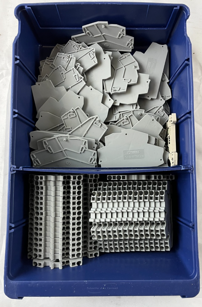 Phoenix Contact D-STTB 2,5 End Cover Plates for STTB 2,5 Terminal Blocks Lot