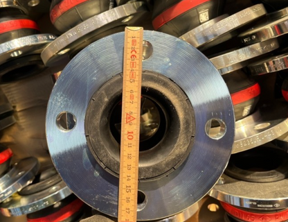 Elaflex Rotring DN65 PN16 Rubber Expansion Joint – Compensator, 2½", Red Band