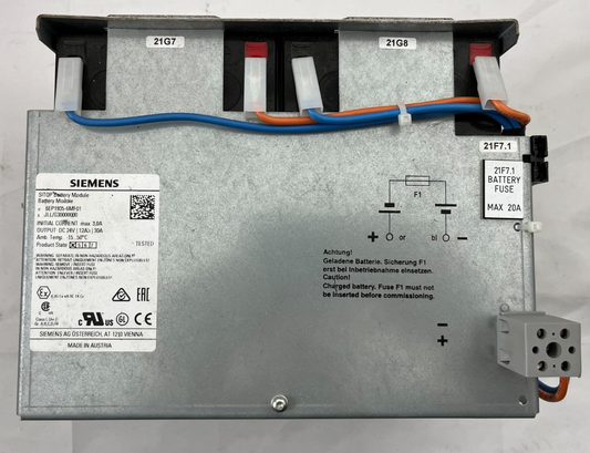 Siemens SITOP Battery Module 6EP1935-6MF01, 24V 12Ah DC UPS, New, Unused, OEM