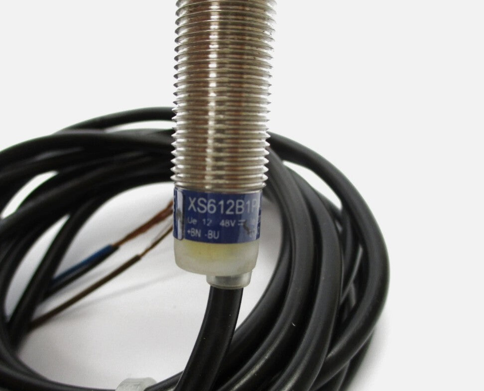 Telemecanique XS612B1PAL2 Inductive Sensor M12 Brass 12-48V DC Sn 4mm New