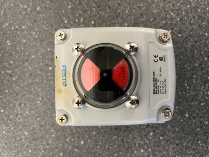 Festo SRBC-C4 Sensor Box with Position Indicator SRBC-CA3-YR90-MW-22A-1W-C2P20